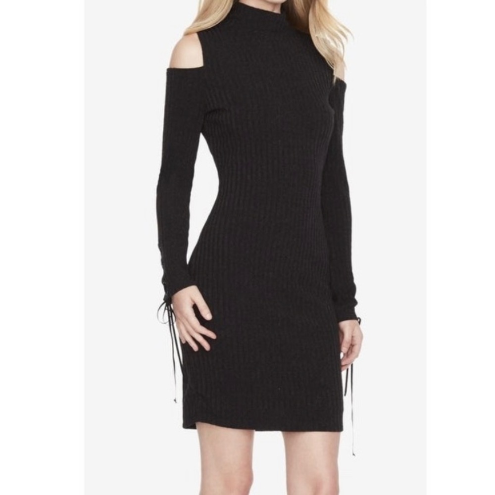 Jessica Simpson Cold Shoulder Sweater Dress